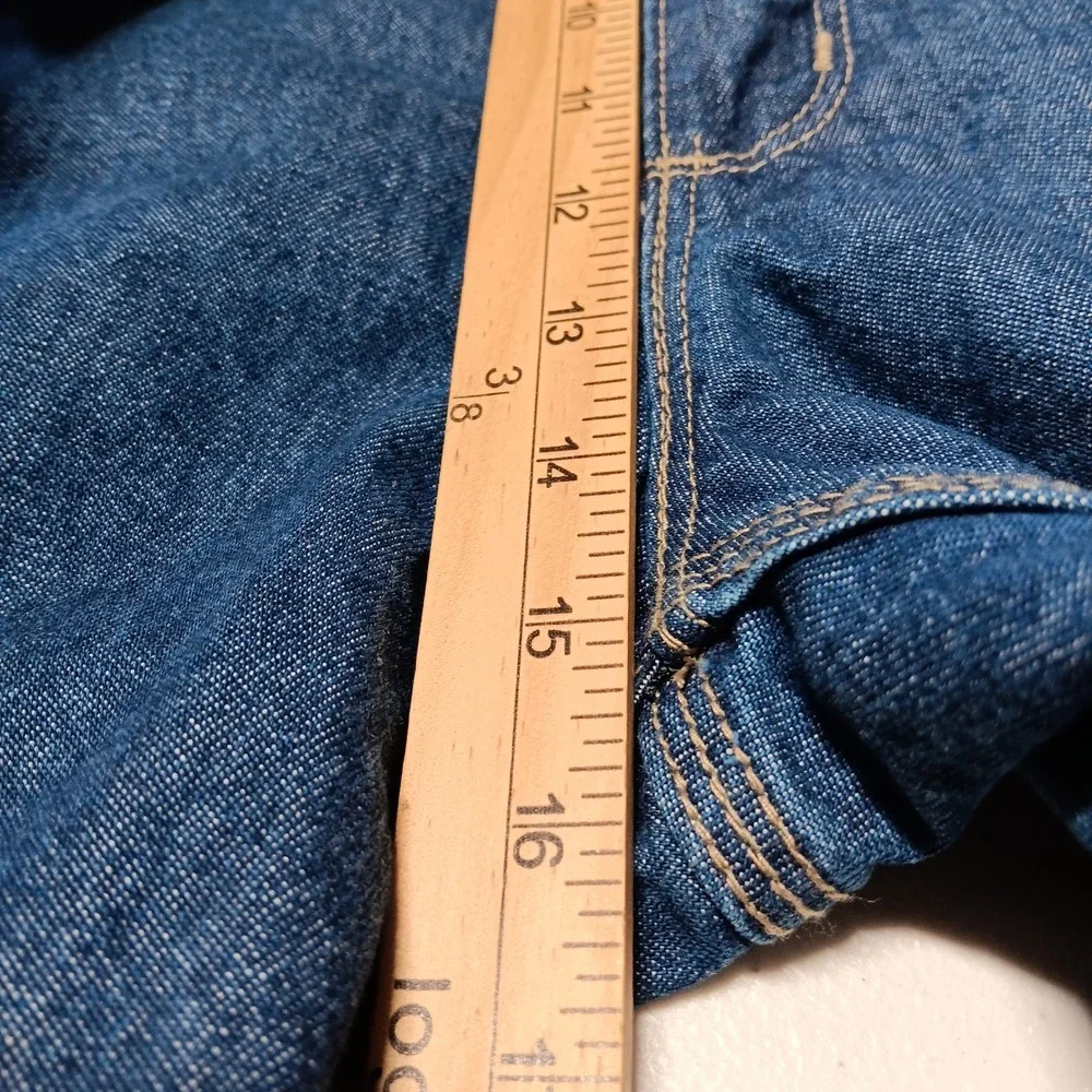 Carhartt FRB13-DNM Mens Flame Resistant FR Denim Dungaree Jeans 44x32 CAT 2 NWT
